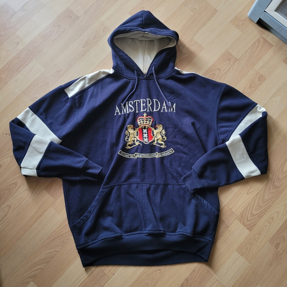 Amsterdam Navy Blue Hoodie